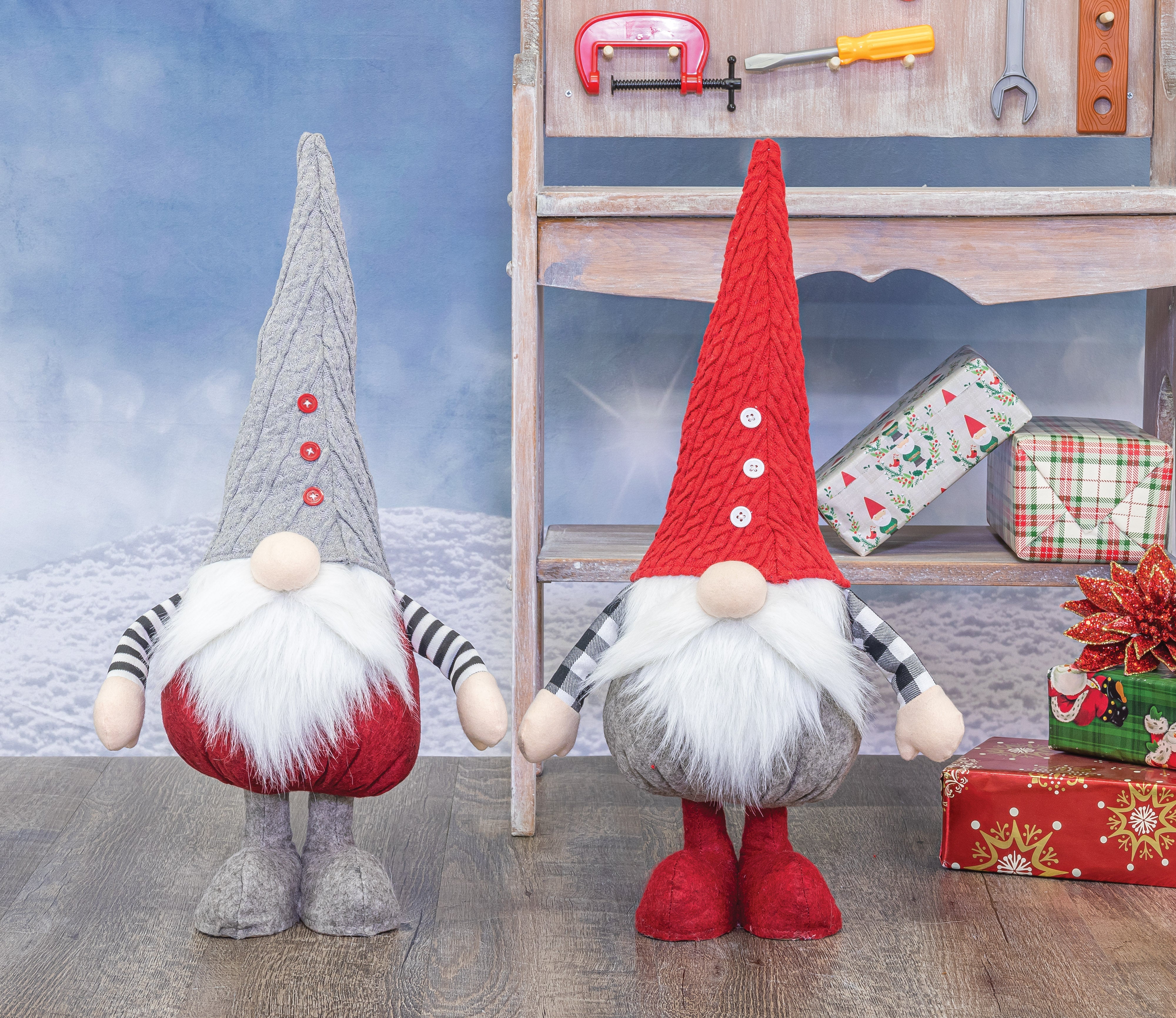 Iceworth Gnome Standers Set of 2