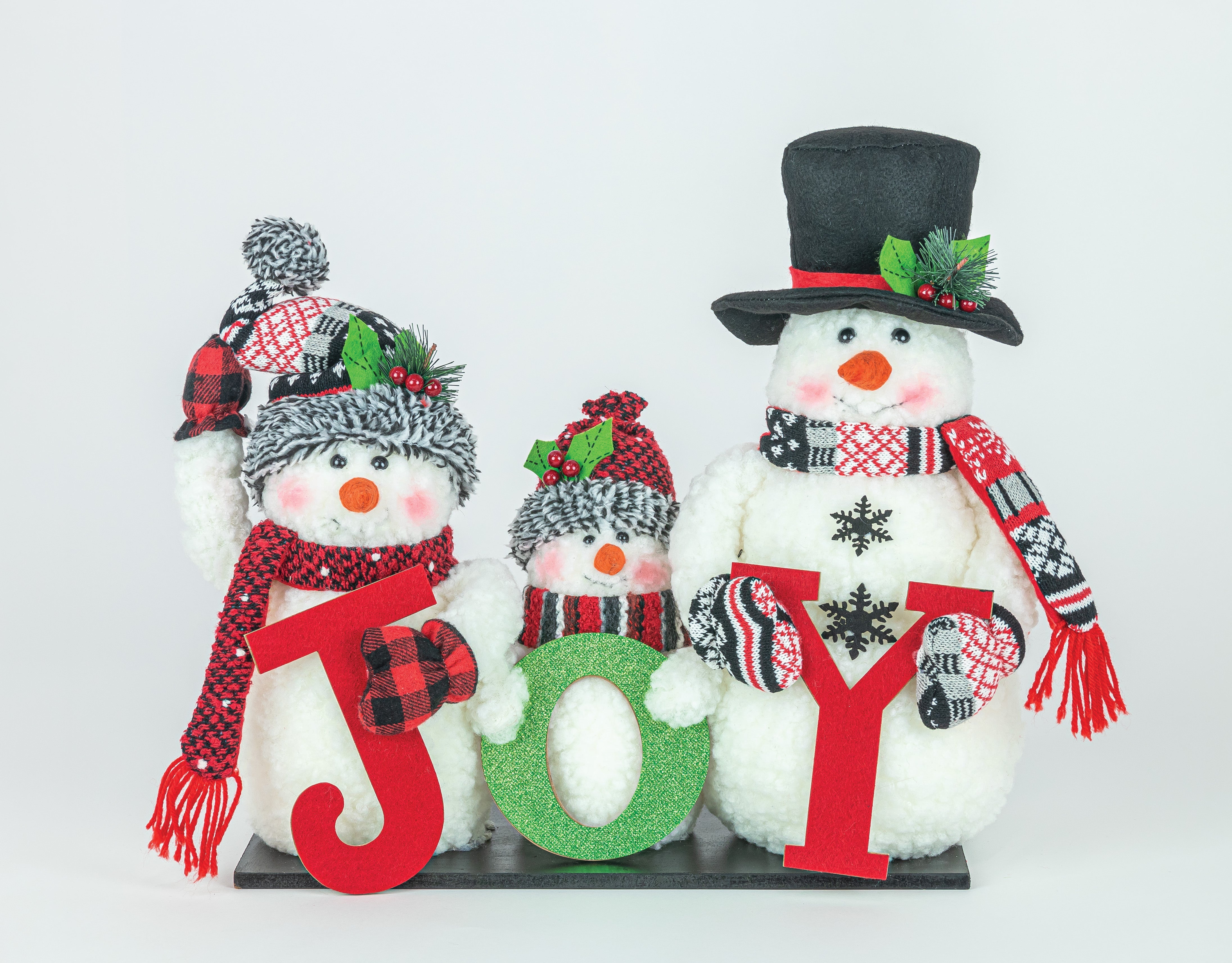 Christmas Joy Snowman Greeter