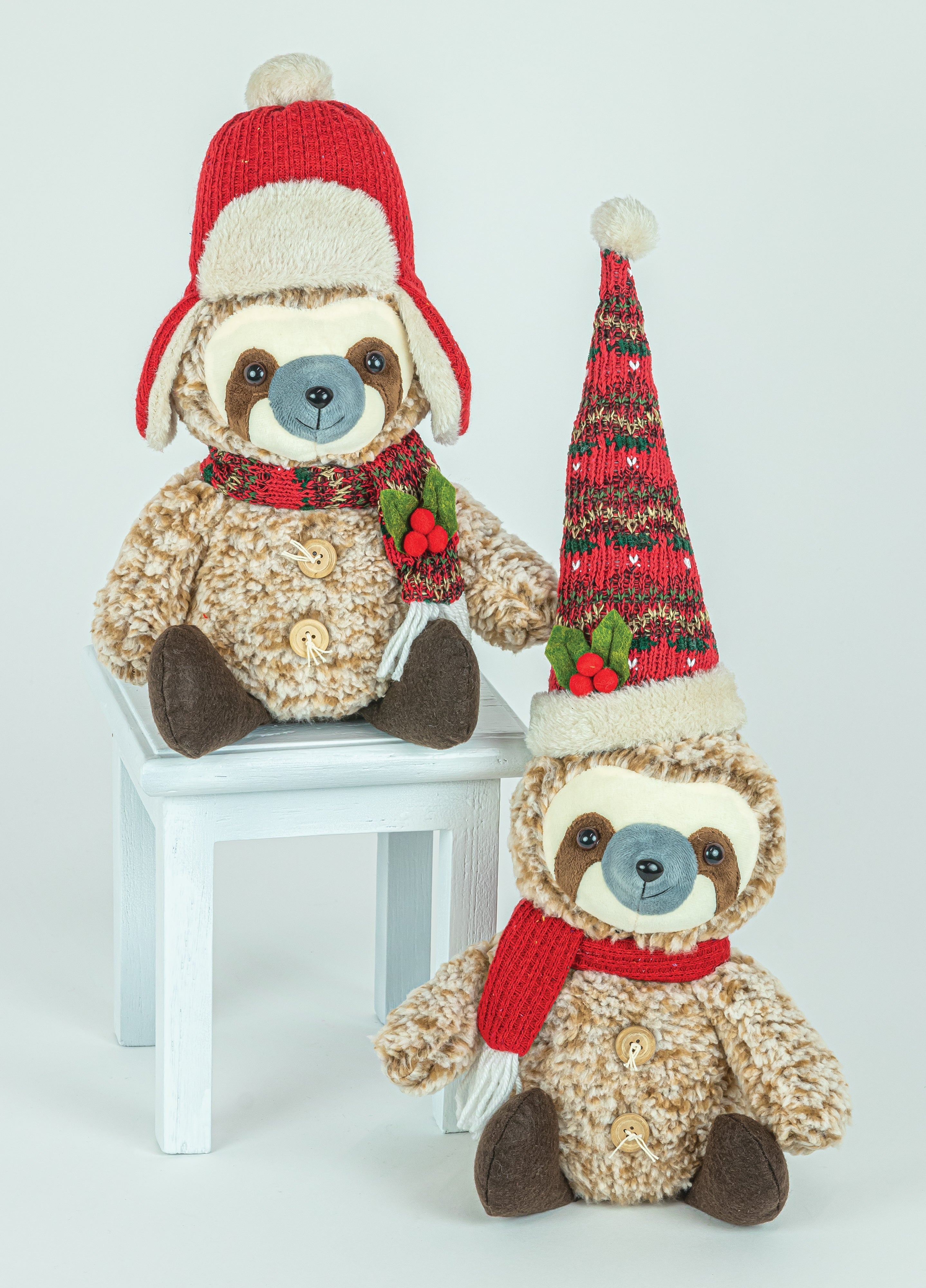 Merry Sloth Sitters Set of 2