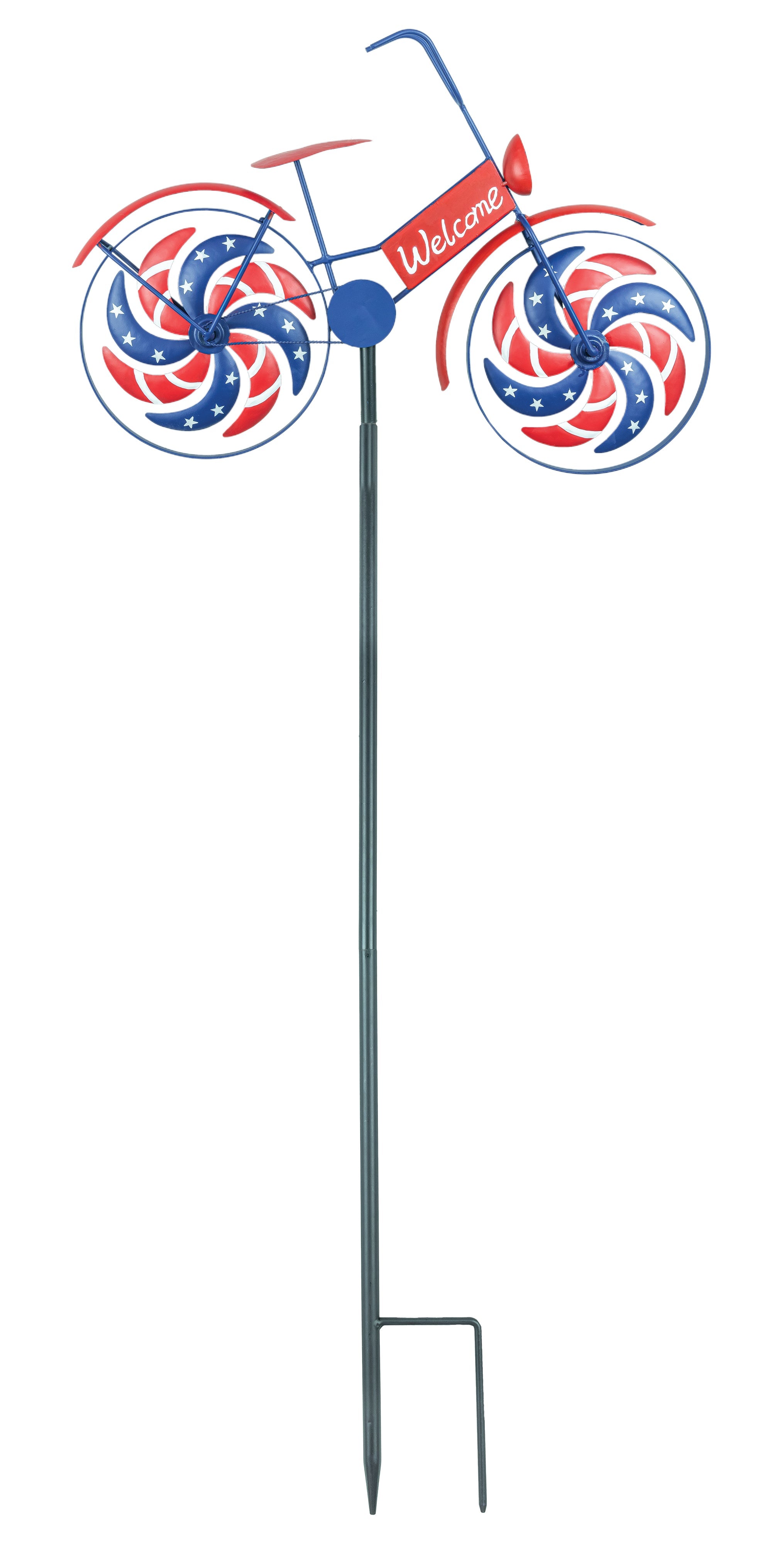 Star Spangled Bicycle Stake